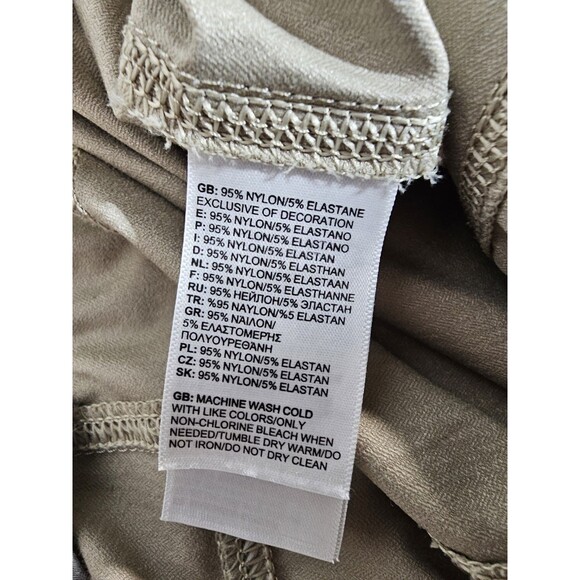 North Face Pant Joggers Womens Aphrodite 2.0 FlashDry Straight Leg Beige XL - Picture 7 of 9